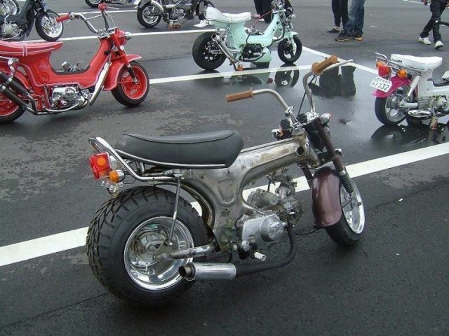 Gambar modifikasi motor Honda Moped  t4belajarblogspot